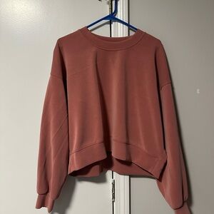 lululemon athletica Rust Sweatshirt